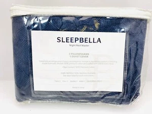 Copripiumone Sleepbella Night Rest Master, King, Blu Navy - Foto 1 di 3