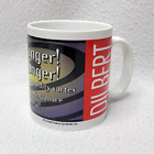 Vintage Dilbert Danger Coffee Mug Cup 12Oz White United Feature Syndicate Inc