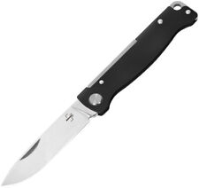Boker Plus Atlas Slip Joint Black Stainless Handle 12C27 Steel Knife 01BO851