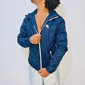 Abercrombie Fitch Vintage Rare Windbreaker Dun Brook Jacket Nylon - Picture 1 of 9