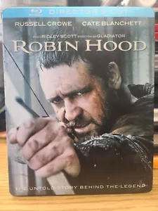 Robin Hood Crowe 2010 SteelBook Blu-ray FutureShop ACCEPTABLE - Picture 1 of 6