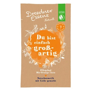 1 Tüte Pflegebad Naturell "Du bist einfach großartig" Orange/Yuzo 1 x 60 g - Bild 1 von 1