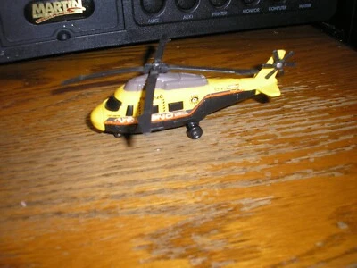 NICE Matchbox 4 1/4" Long  Heavy Duty Volcano Rescue Helicopter Free SHIPPING - Image 1 of 4