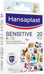 Hansaplast Kinderpflaster Sensitive 20 Stk | Tiermotive | sanft & schmerzfrei - Bild 1 von 6