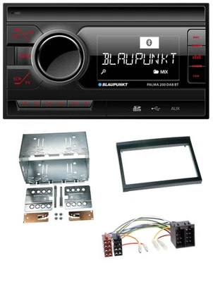 Blaupunkt MP3 Bluetooth DAB 2DIN SD USB Autoradio für Porsche Boxster 1996-2004 - Bild 1 von 4