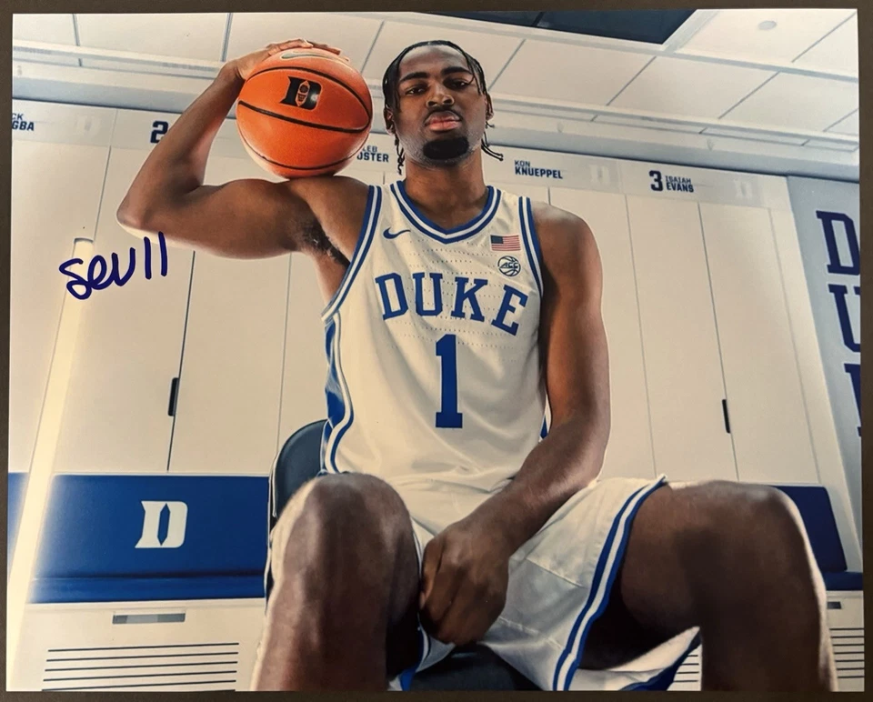 Sebastian Wilkins Autografiado/Firmado Duke Blue Devils ¡Foto 8x10! Brewster NBA Foto 1 de 1