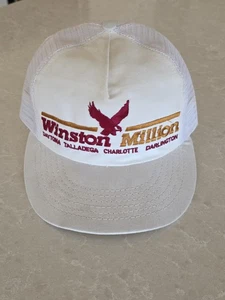 🔥 Sombrero snaoback vintage Nascar WINSTON MILLION - Imagen 1 de 10