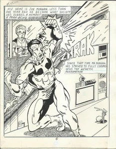 ORIGINAL ARTWORK_CAPTAIN TESTAMANT Issue #01 Pages 1 & 2 - Picture 1 of 2