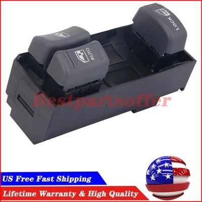 Front Left Side Power Window Switch For Chevrolet GMC Pickup Truck 2-Dr 15151356 — 第 1/4 张图片