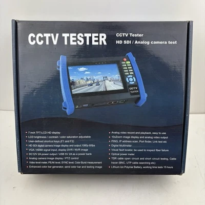 (Leer Desc) HVT-3600S HD SDI Servicio LCD Monitor CCTV Cámara de Seguridad Probador Foto 1 de 4