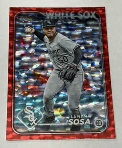 Actualización Topps 2024 Lenyn Sosa Red Crackle Foilboard #US291 White Sox/199 - Imagen 1 de 3