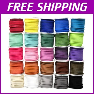 25 Assorted Color Leather Cords for Jewelry Making - Picture 1 of 9