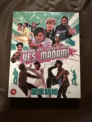 Yes, Madam! Blu Ray Eureka Region B OOP Ltd Ed Michelle Yeoh Cynthia Rothrock - Image 1 of 2