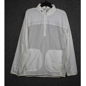 Nike Half-Zip Men's Running Jacket AJ7800-100 White Medium - Picture 1 of 7