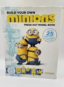 Build Your Own Minions Press-Out Model Book by Centum Books Incomplete Read! - Picture 1 of 9