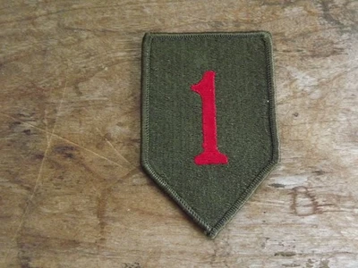 1st Infantry Division Patch, Merrowed Edge - INV# C1018 - Image 1 of 2