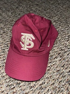 Florida State Seminoles Nike Heritage86 Adjustable Hat Cap Garnet Red NWOT - Picture 1 of 3