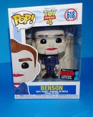 Funko Pop Vinyl | #618 Benson Toy Story 4 2019 Comic Con (NYCC) Limited Edition - Image 1 of 4