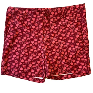 Pantalones cortos de natación para hombre All in Motion traje baúles 7" palmeras rojas XL | UPF 50 - Imagen 1 de 4