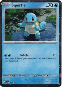 Squirtle - SVP 048 - Pokemon Juego de cartas coleccionables Black Star Promo (2023) - Casi nuevo - Cosmos Holo - Imagen 1 de 1