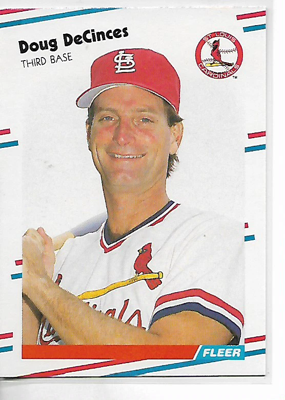 1988 Fleer Doug DeCinces Card - Image 1 of 1
