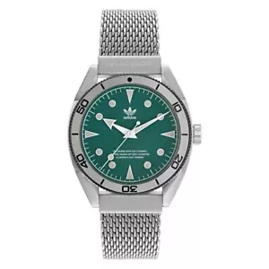 Reloj de Hombre ADIDAS FASHION EDITION TWO AOFH22005 Acero Inoxidable Mesh Verde - Imagen 1 de 1