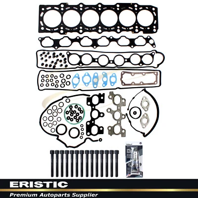 Комплект прокладок головки для 93–98 Toyota Supra Turbo 3,0 л L6 DOHC с головными болтами 2JZGTE - Изображение 1 из 4