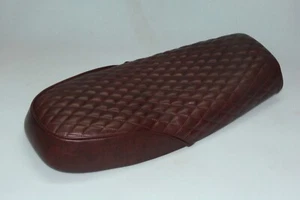1972-1974 Honda CB350F F F1 F2 low profile motorcycle seat saddle CODE: L5006 - Imagen 1 de 9