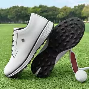 Mens Golf Shoes Professional Golf Sneakers Comfortable Golfers shoes Lightweight - Picture 1 of 26