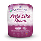 Slumberdown Feels Like Down 13.5 Tog Winter Warm Non-Allergenic Duvet