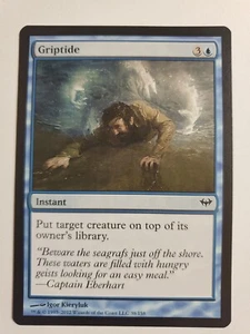 MTG Magic The Gathering Card Griptide Instant Blue Dark Ascension  - Picture 1 of 2