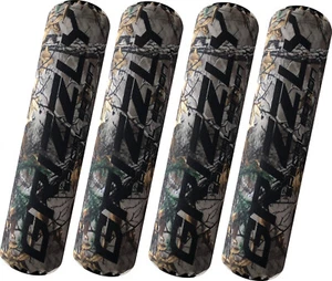 GRIZZLY CAMO ATV Shock Covers cover Yamaha 400 450 600 650 700 all Year set of 4 - Picture 1 of 3