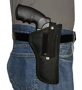 Belt & Hip Holster Dan Wesson .357 41 44 magnum 45 LC Revolver  4 in Barrel  - Picture 1 of 4