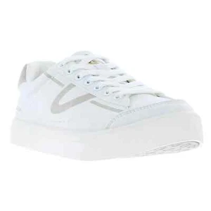 Tretorn "Serve" leichte Damen-Sneaker Hopper (weiß/grau) - NEU Größe 8 - Bild 1 von 6