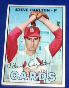 1967 Topps STEVE CARLTON #146 Baseball Card St Louis Cardinals EX - Picture 1 of 2