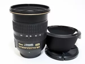 Nikon Af-s Dx Nikkor 12-24mm F4 G Ed Gran Angular Zoom Lente Excelente Japón F / - Imagen 1 de 3
