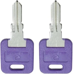 (1 par) llaves precortadas para casa rodante Global Link G301 - G391 remolque llave en blanco - Imagen 1 de 2