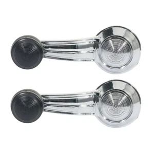 For Chevy Olds Classic Car Inside Door Window Crank Handle 1 Pair - Picture 1 of 6
