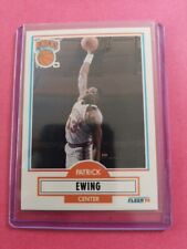 Patrick Ewing New York Knicks Carte Basket NBA Fleer 1990-91 #125