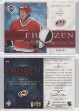 2006-07 Upper Deck Artifacts Frozen Red /35 Eric Staal #FA-ES Patch