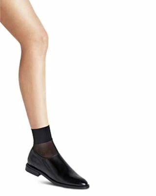 Wolford women's Mesh Roller Ankle Socks - one size - Black - Image 1 of 4