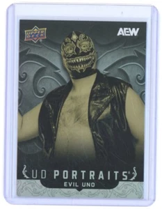 2025 EVIL UNO UPPER DECK AEW #UDP-15 UD PORTRAITS INSERT!! - Picture 1 of 1