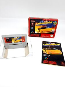 Lamborghini American Challenge FAH Super Nintendo SNES 