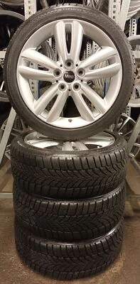 4 Orig MINI Winterräder Track Spoke 205/45 R17 88V M+S F55 F56 F57 6858899 304 - Bild 1 von 3