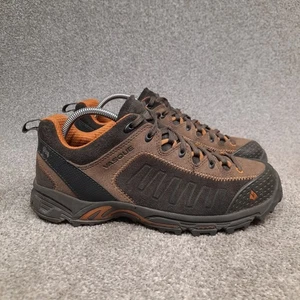 Vasque Juxt 7000 Hiking Trail Shoes Sneaker Men's 10.5 M Brown Leather Low Top - Picture 1 of 11