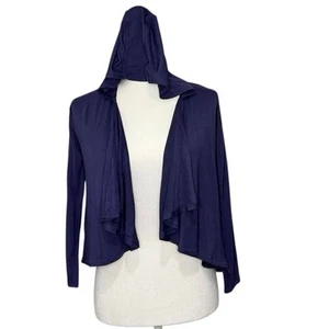 All in Motion Girls 6/6x Casual Comfy Open Front Layered Hooded Cardigan - Picture 1 of 7