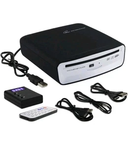 Tragbarer CD Player für Auto, USB externes Laufwerk CD, DVD, MP3 für TV, Laptops, PC - Bild 1 von 10