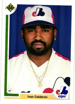 1991 Upper Deck - Ivan Calderon #786 - Image 1 of 2