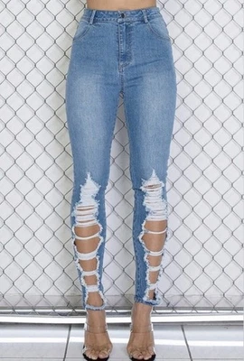 Rehab Distressed Jeans Size S - Image 1 of 4