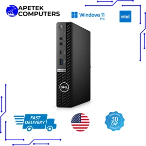 Dell OptiPlex 7080 Micro i5-10500T 32GB RAM 512GB M.2 SSD + 1TB HDD WIFI/BT W11 - Imagen 1 de 7